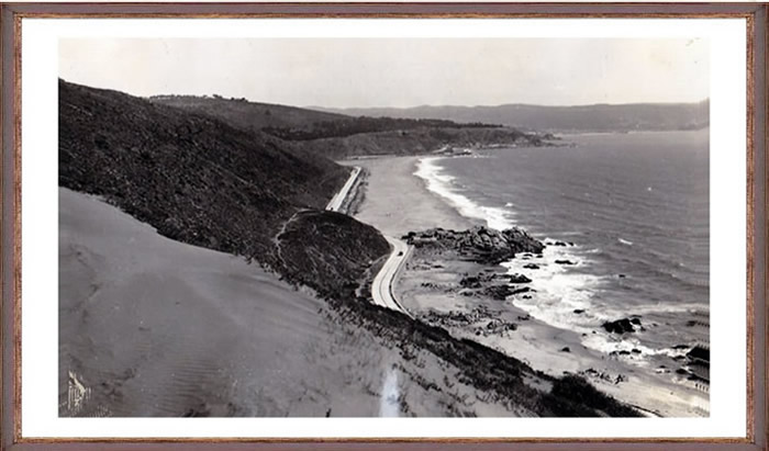 Ruta costera de Valparaíso.